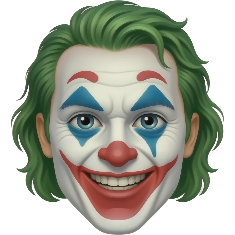 Dhoni joker face emoji
