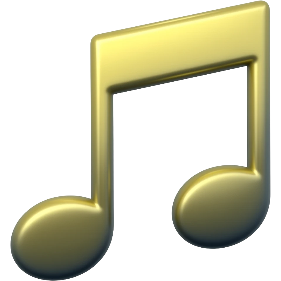 musical note emoji