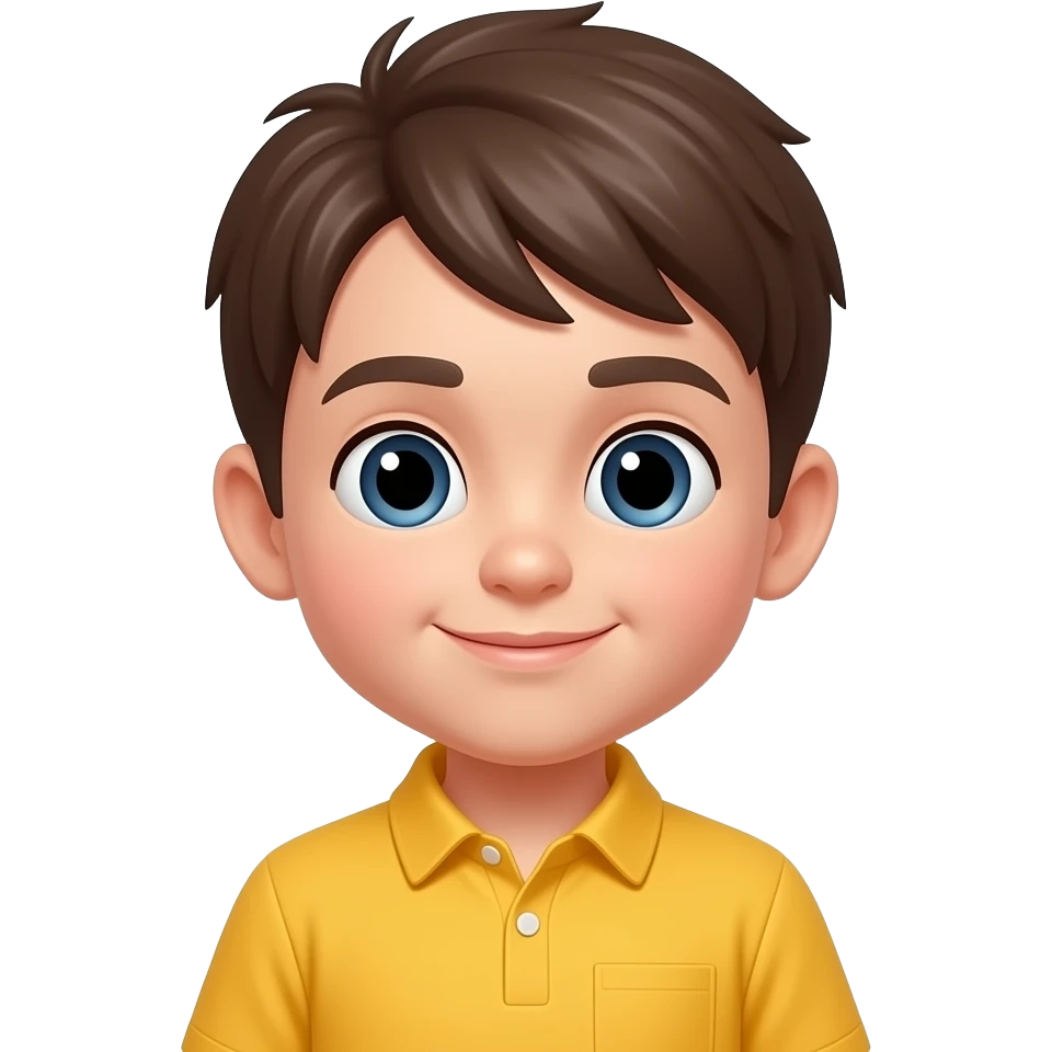 yellow kid emoji