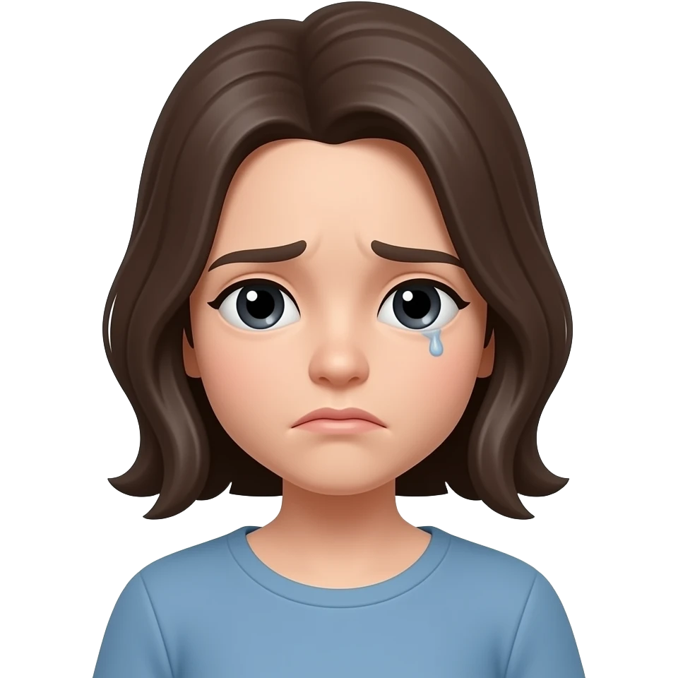 Грустит emoji