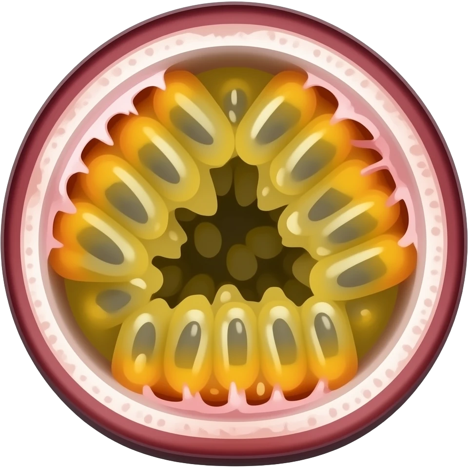 Passionfruit emoji