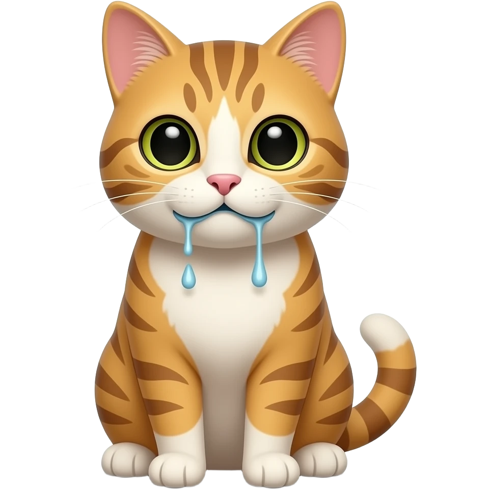 🫠 spill emoji cat emoji