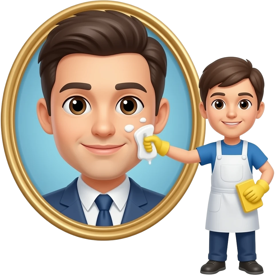 Cleaning emoji
