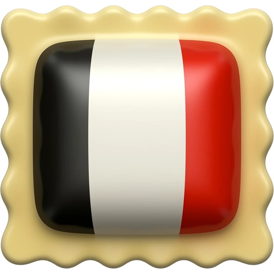 big ravioli on swabia flag emoji