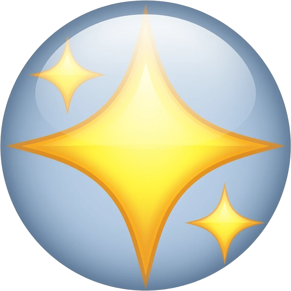 sparkles emoji
