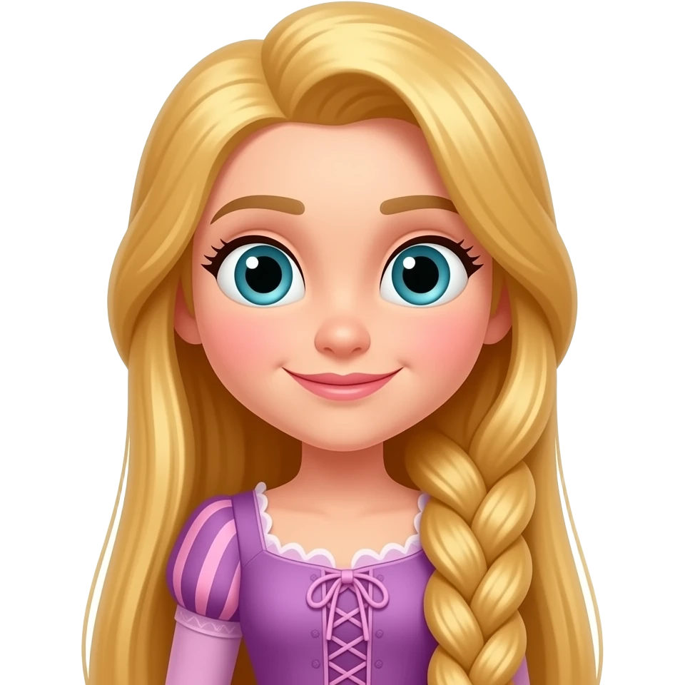 Rapunzel emoji