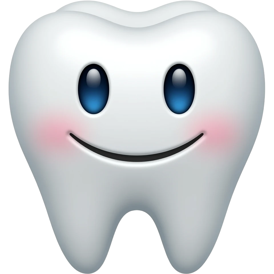 smiling tooth emoji
