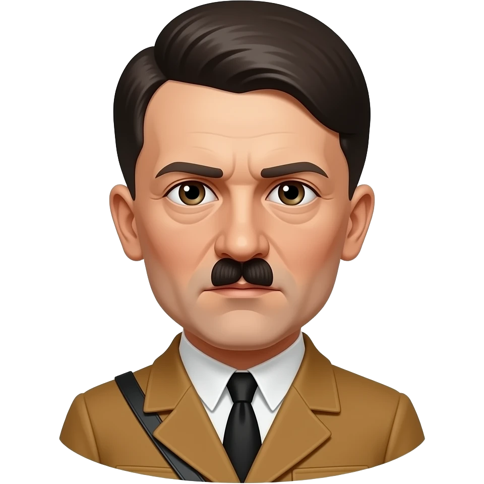 Hitler en emoji réaliste emoji