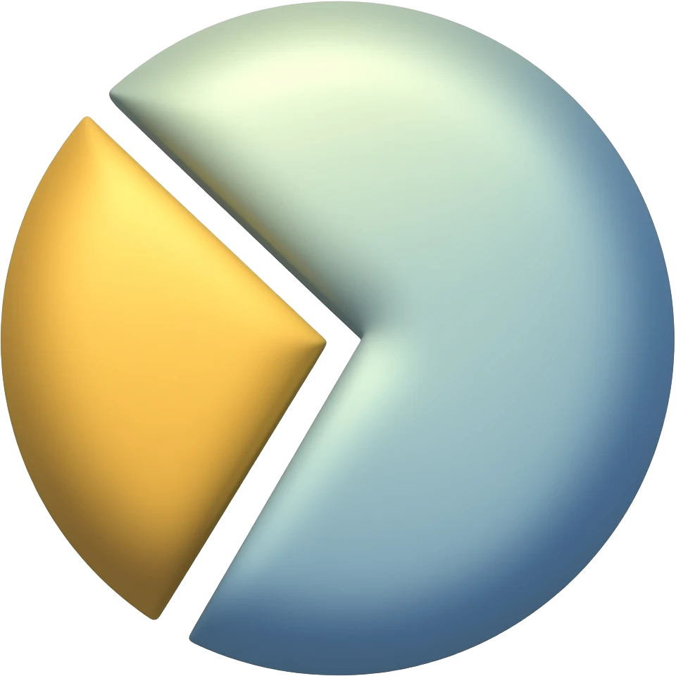 pie chart emoji
