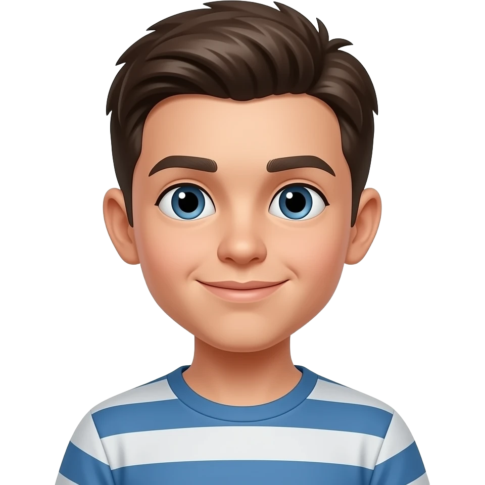 Skinny kid emoji