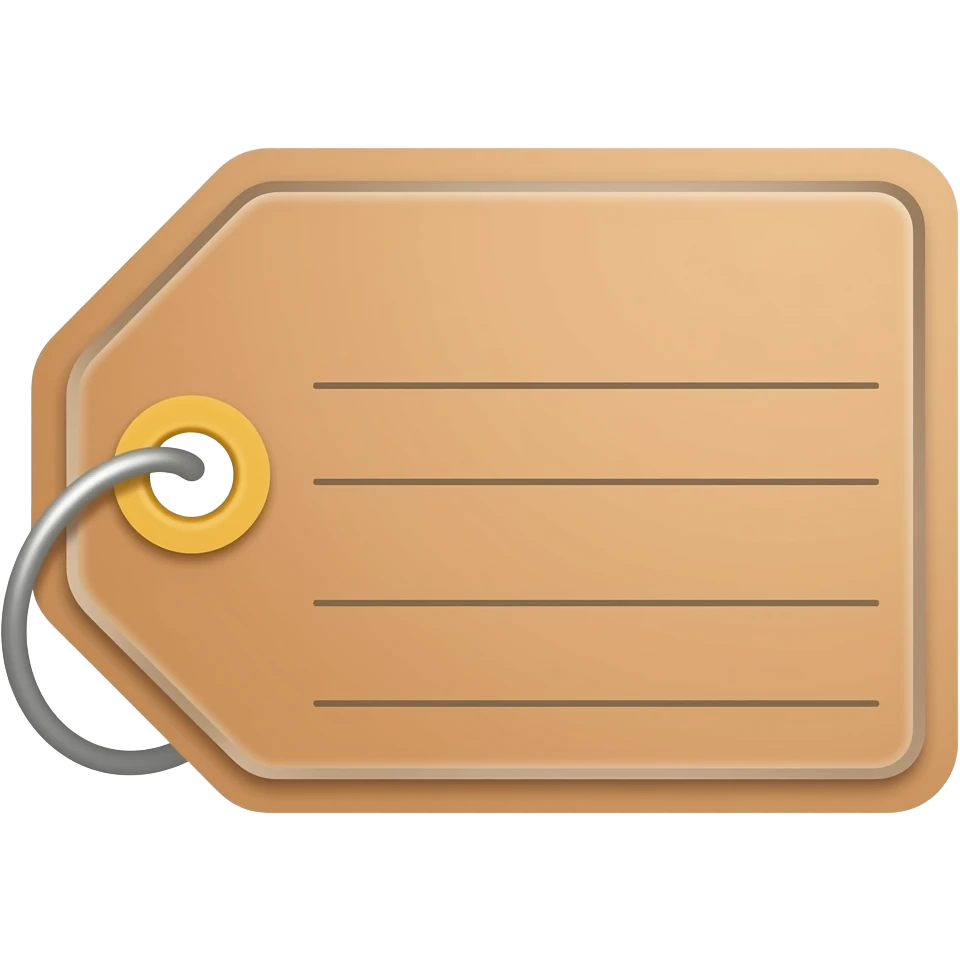 price tag emoji