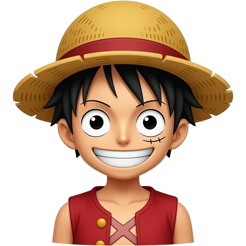 Luffy emoji