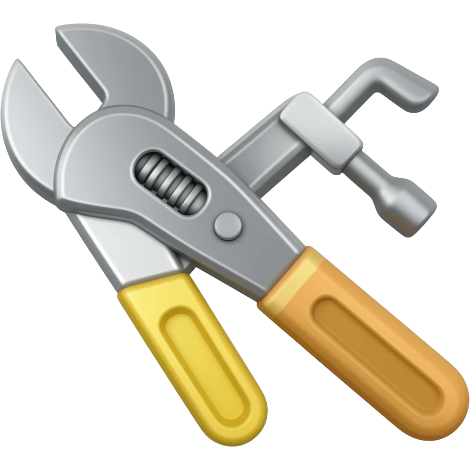 Clamp tool emoji