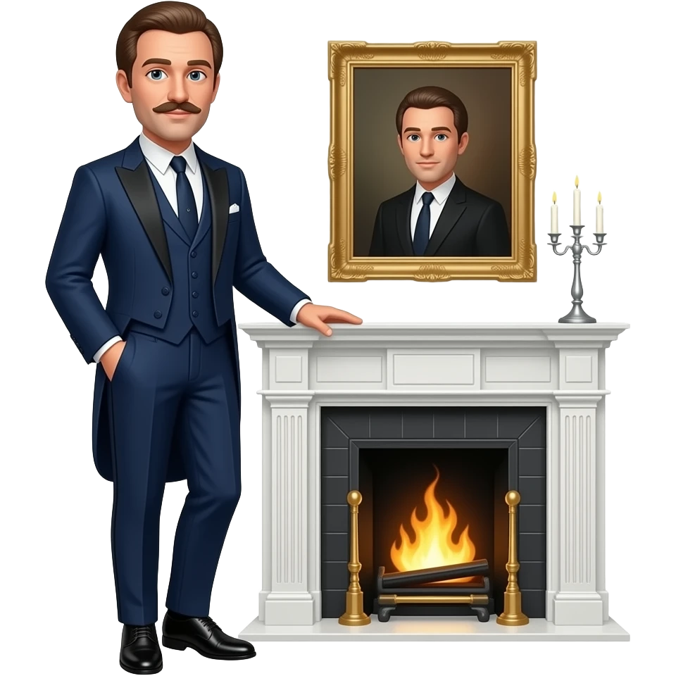 Sir Reginald Poshington     Ultra-posh British aristocrat. emoji