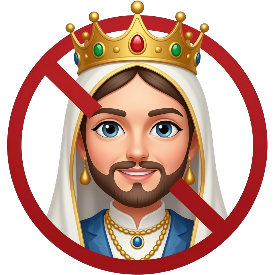 Хасекі Хюррем Султан, без прапора, в короні emoji