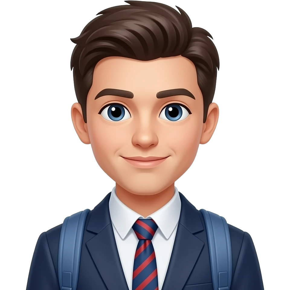 College boy emoji