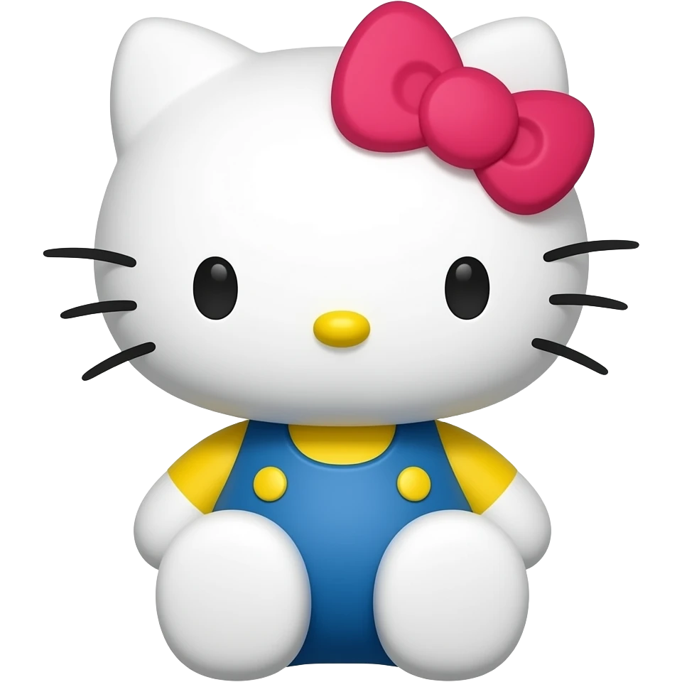 Hello kitty emoji