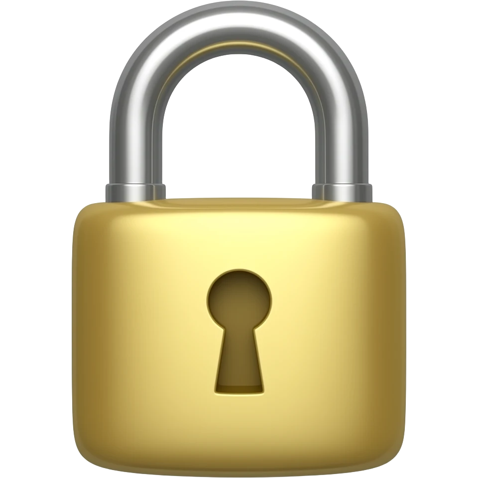 Lock emoji