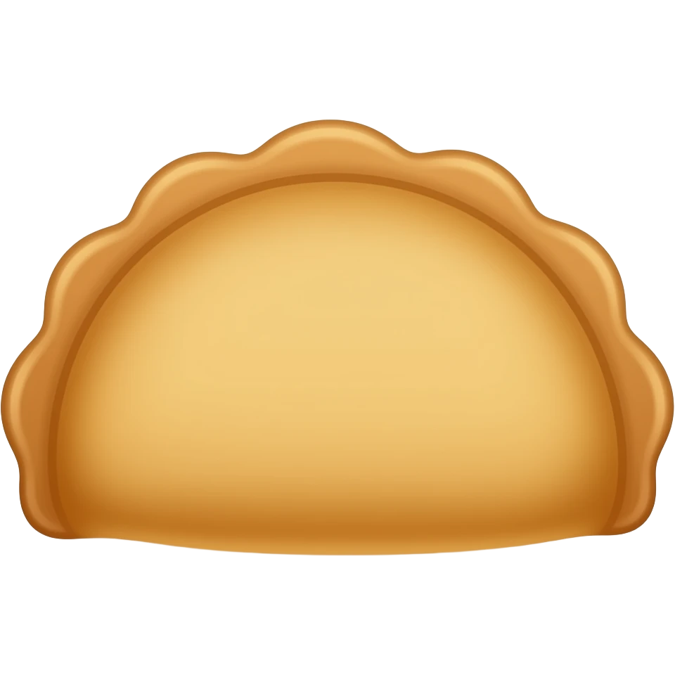 Empanada emoji
