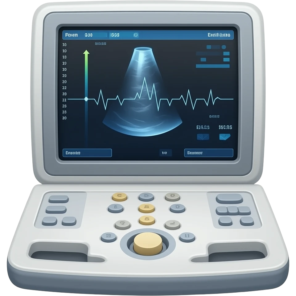 جهاز الايكو echocardiogram emoji