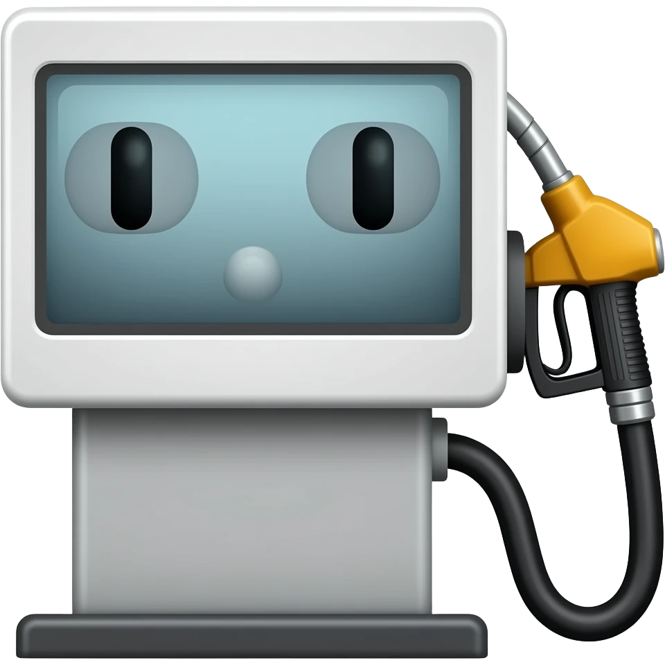 just fuel pump machine emoji
