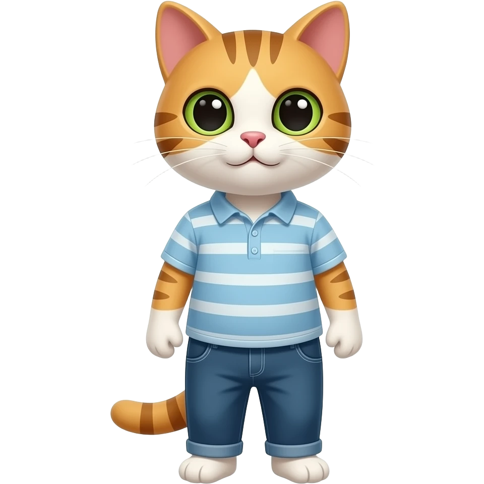 Кот в штанах emoji