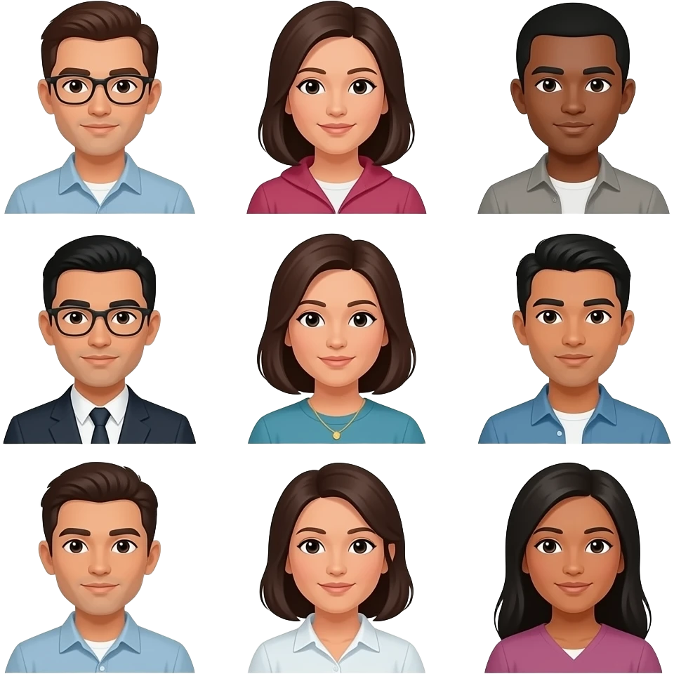varios imigrantes emoji