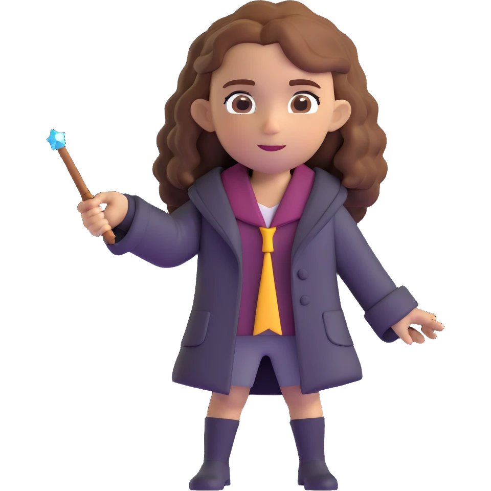 Hermione Granger from Harry Potter emoji