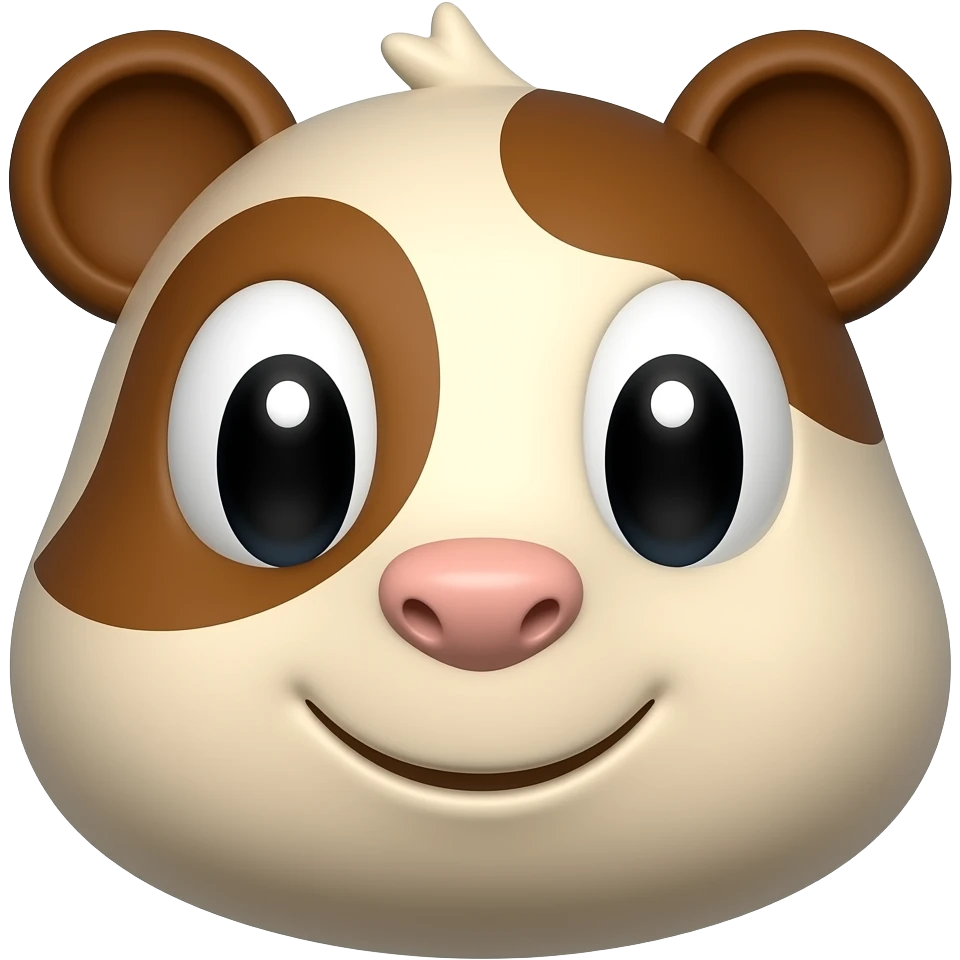 the word "Moo!" emoji