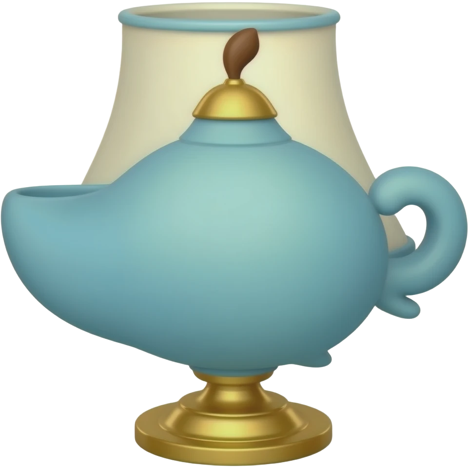 Disney Aladdin Lamp emoji