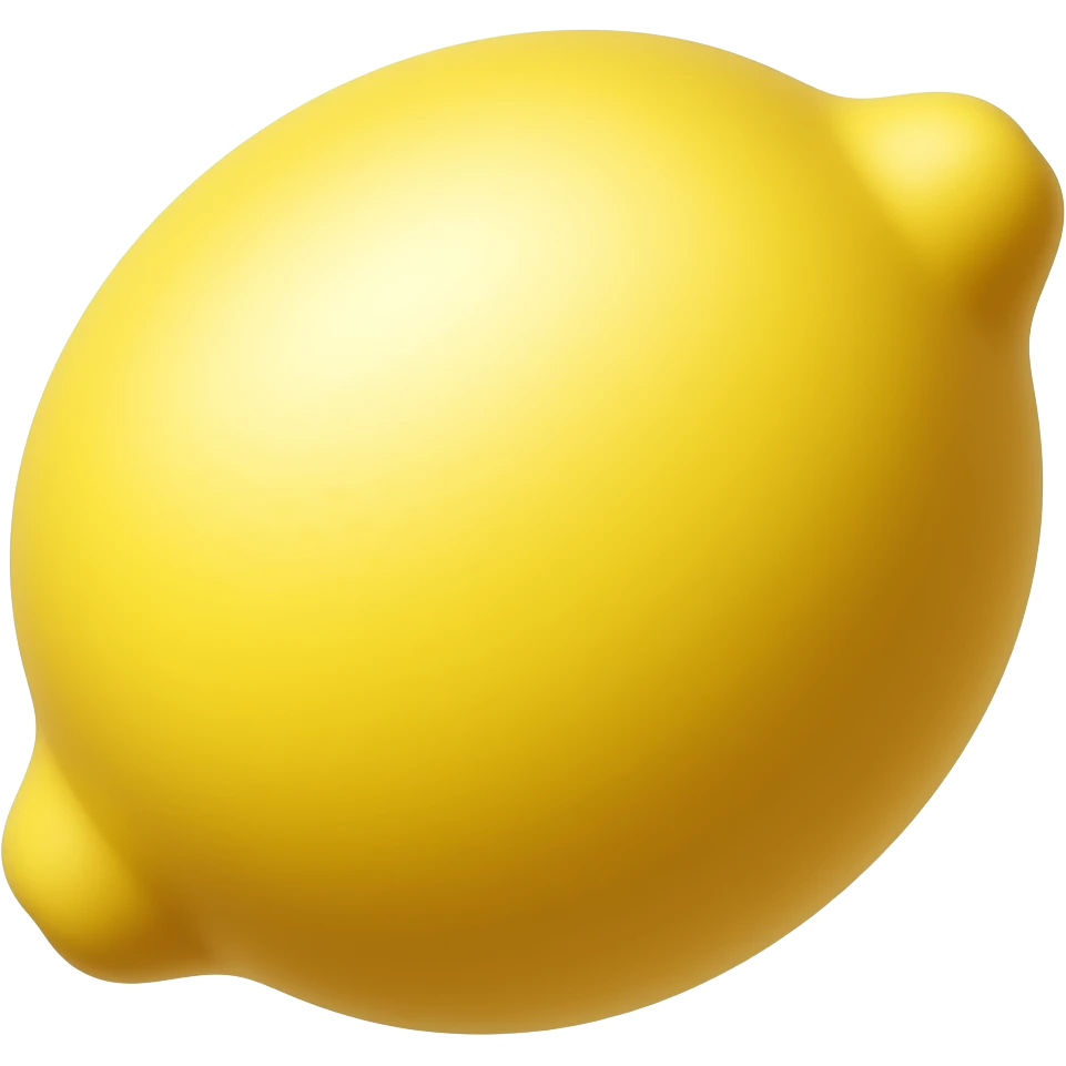 lemon popsicle elegant realistic emoji