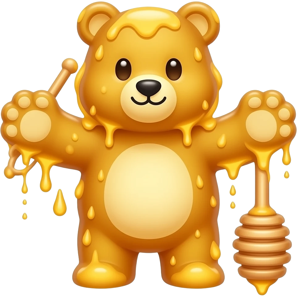 honey bear emoji
