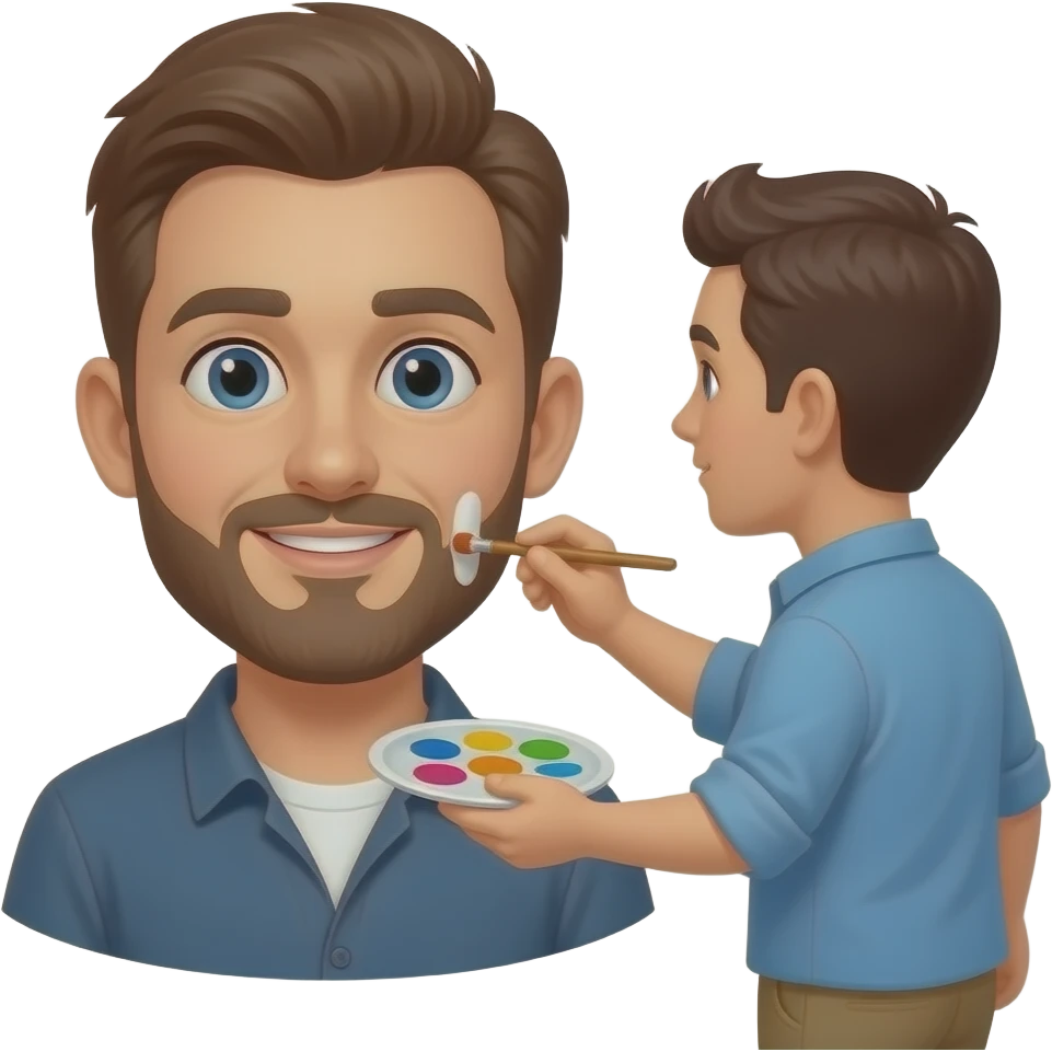 wall painter emoji
