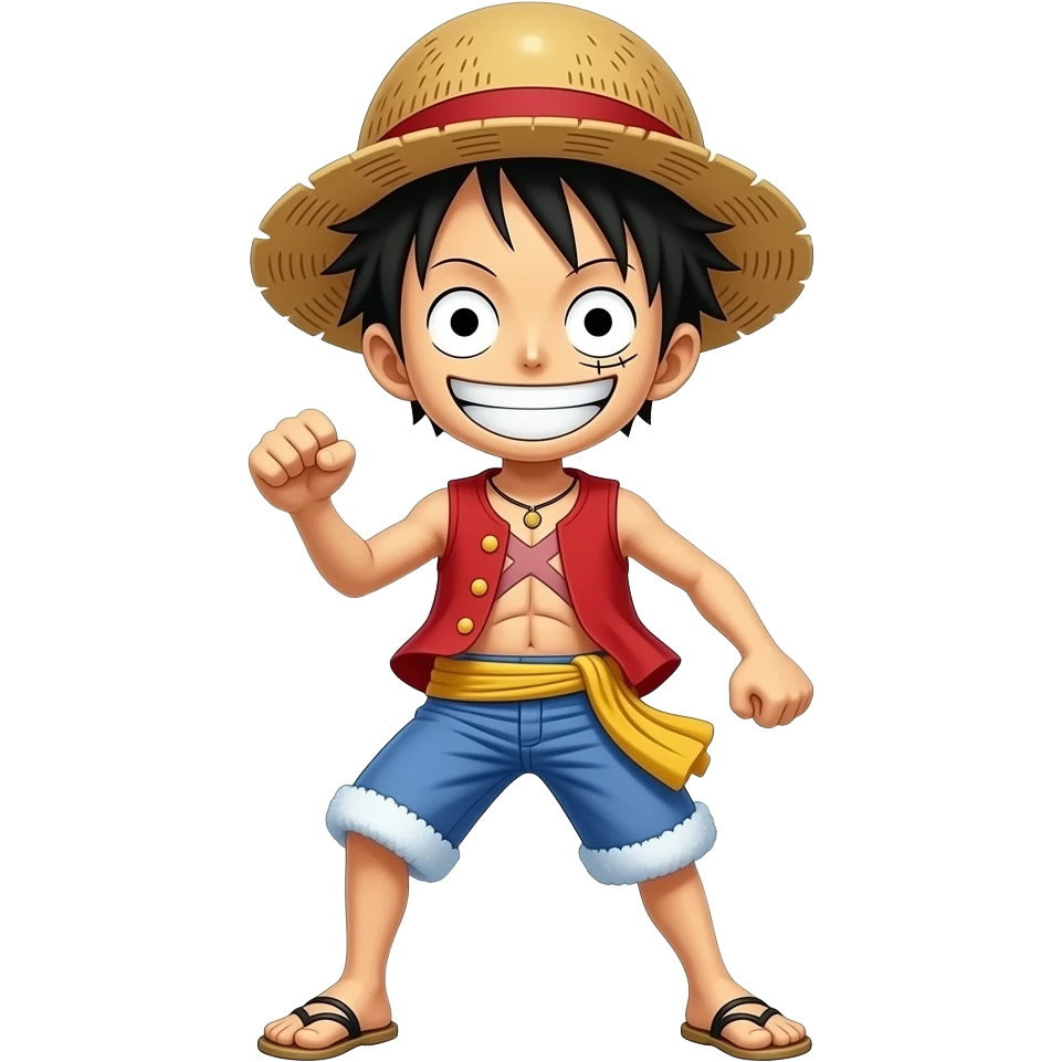 Luffy emoji