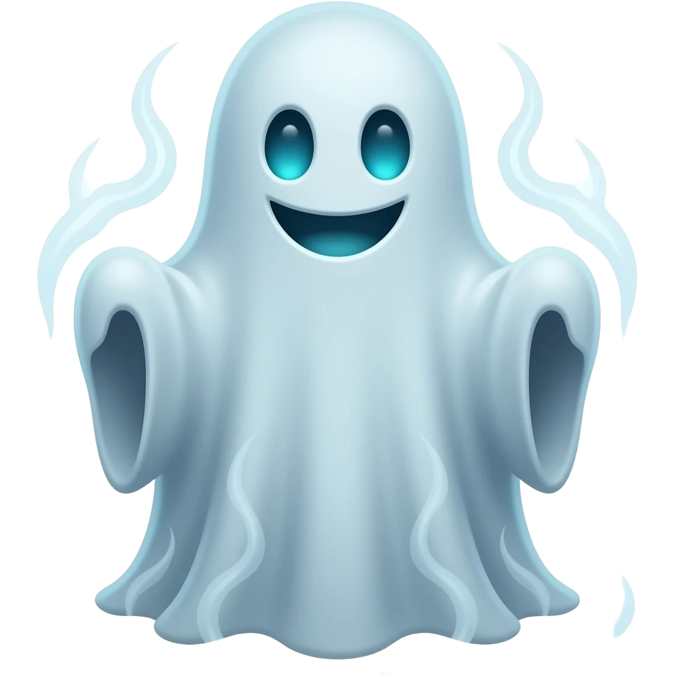 Rude mischievous ghost emoji