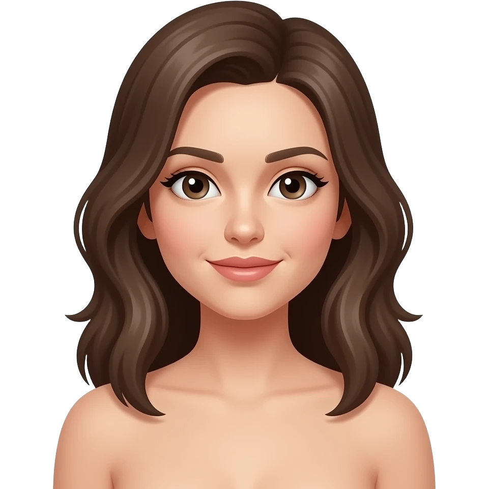 المرأة العارية emoji