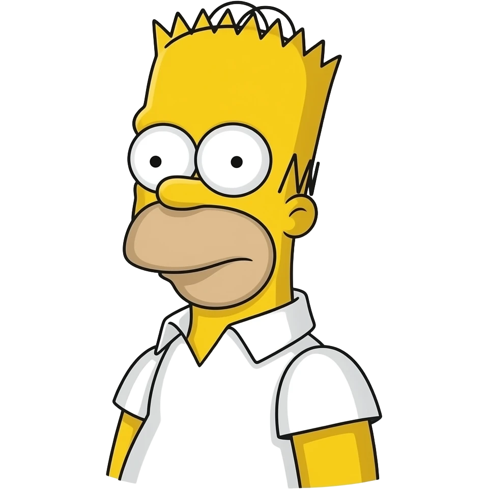 Bart simpsons emoji