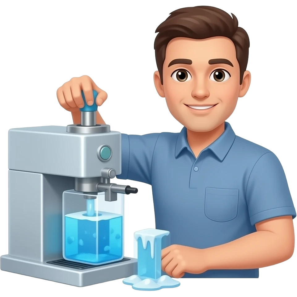 ice maker machine maker emoji