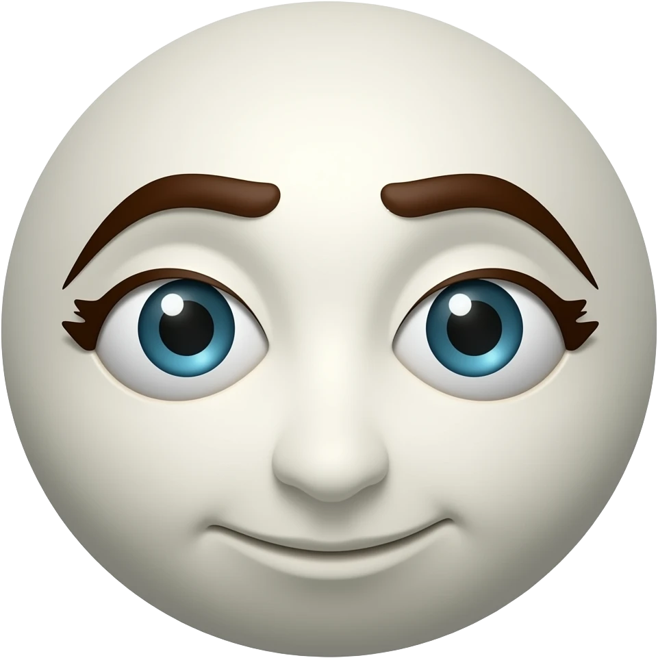 White emoji