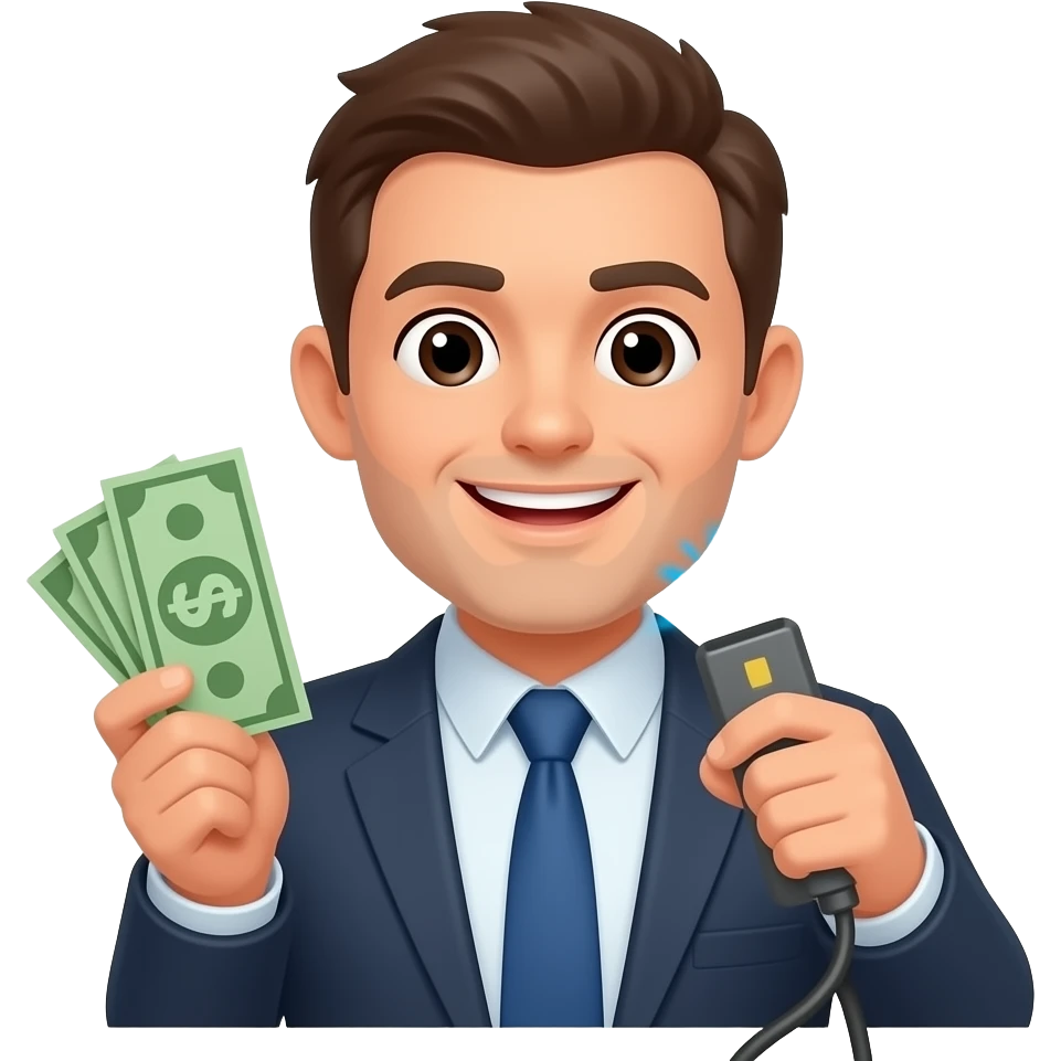 cobrar ilegalmente emoji