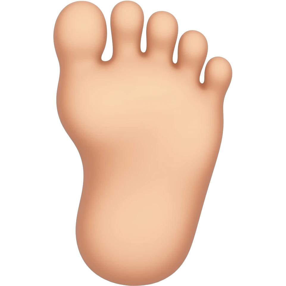 foot emoji