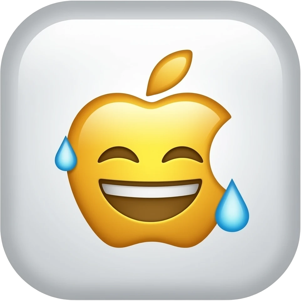 A whip in the style of an emoji on an Apple device emoji