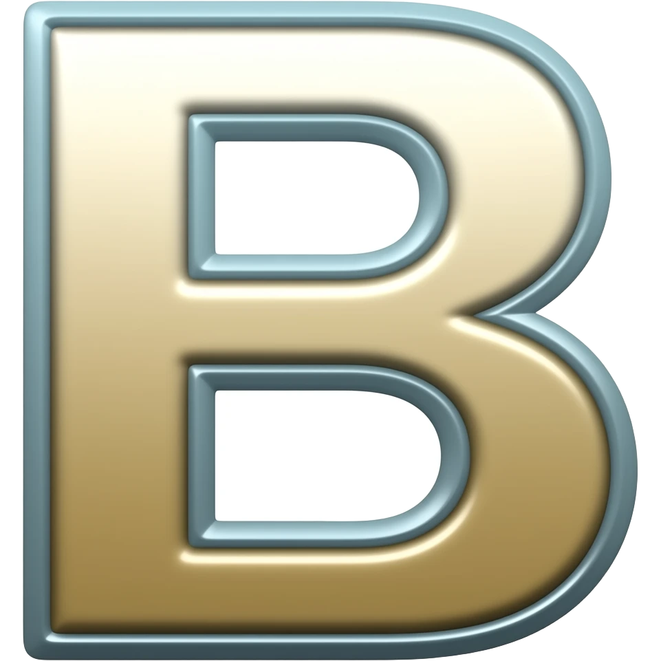 حرف B emoji