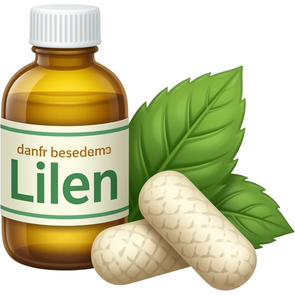 white plant based medicine called Lilen emoji
