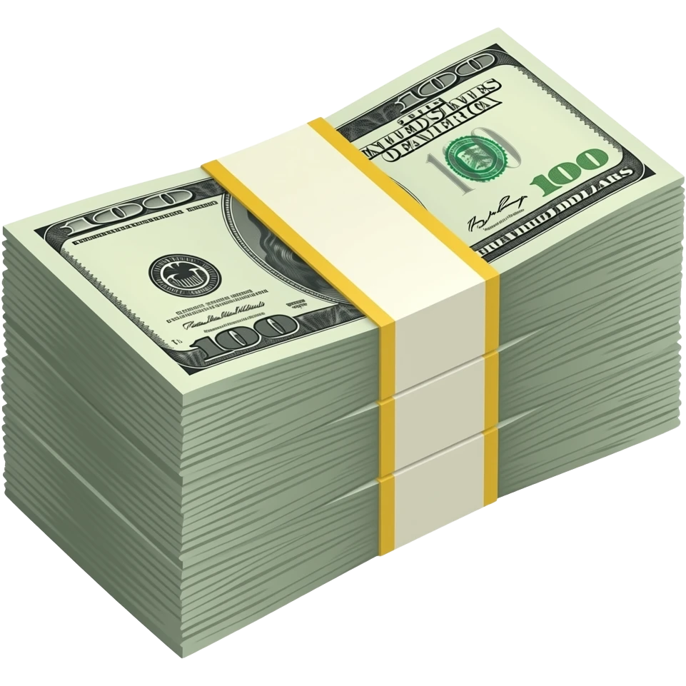 dollars emoji