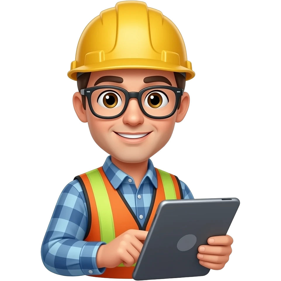 Engineer with Tablet emoji