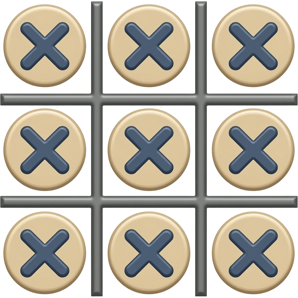 Tic ta  toe emoji
