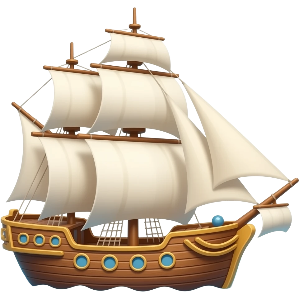 ship no backgorund emoji