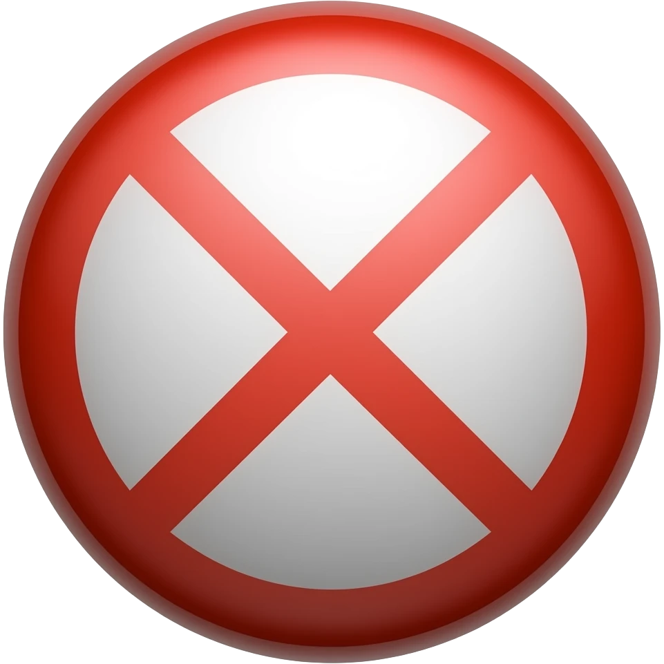 stop emoji
