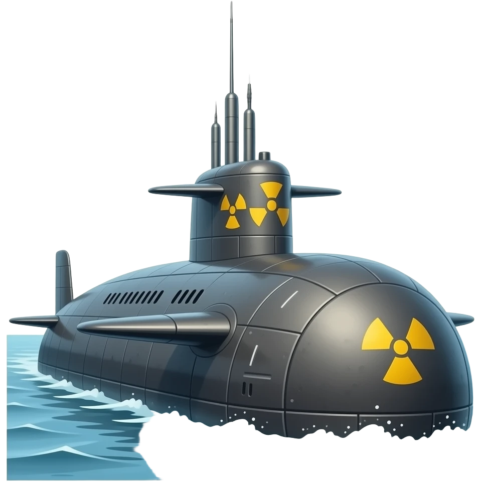 nuclear submarine war emoji